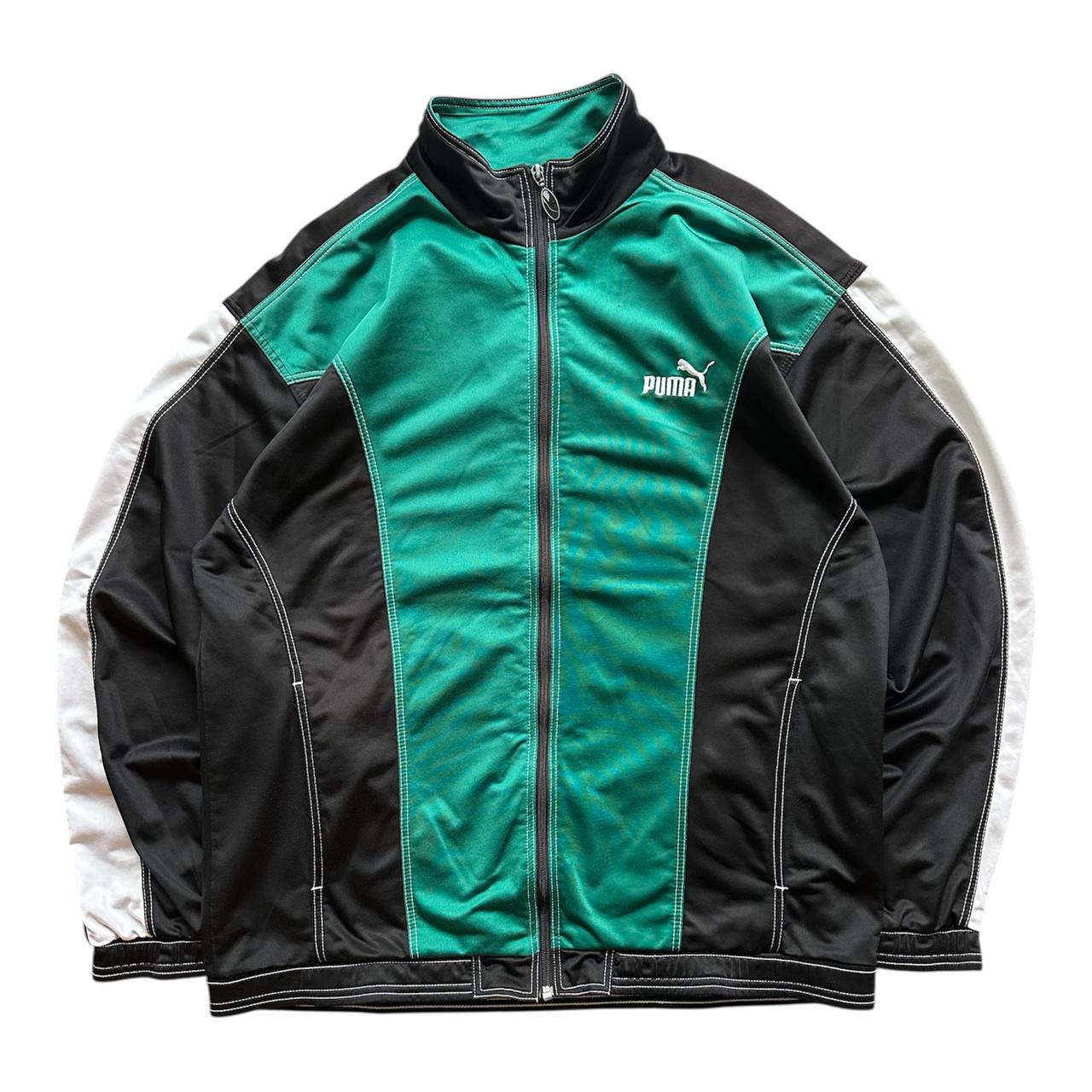 Puma Track Top Vintage Logo Cucito Giacca Tuta Uomo (L)