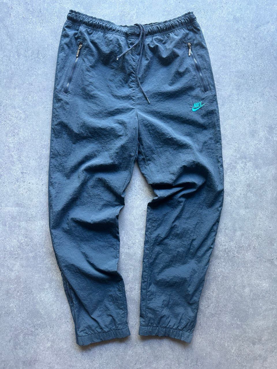 Nike Track Pant Vintage Pantalone Tuta Logo Cucito Uomo (M/L)