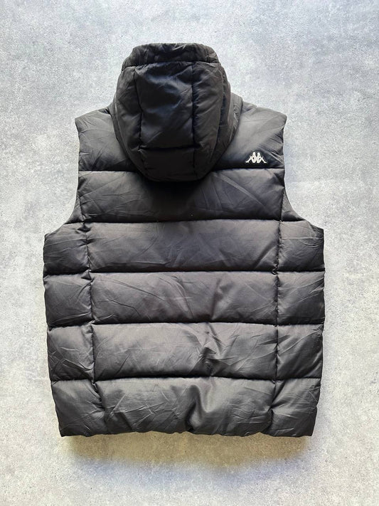 Kappa Smanicato Bomber Cappuccio Gilet Uomo (2XL)