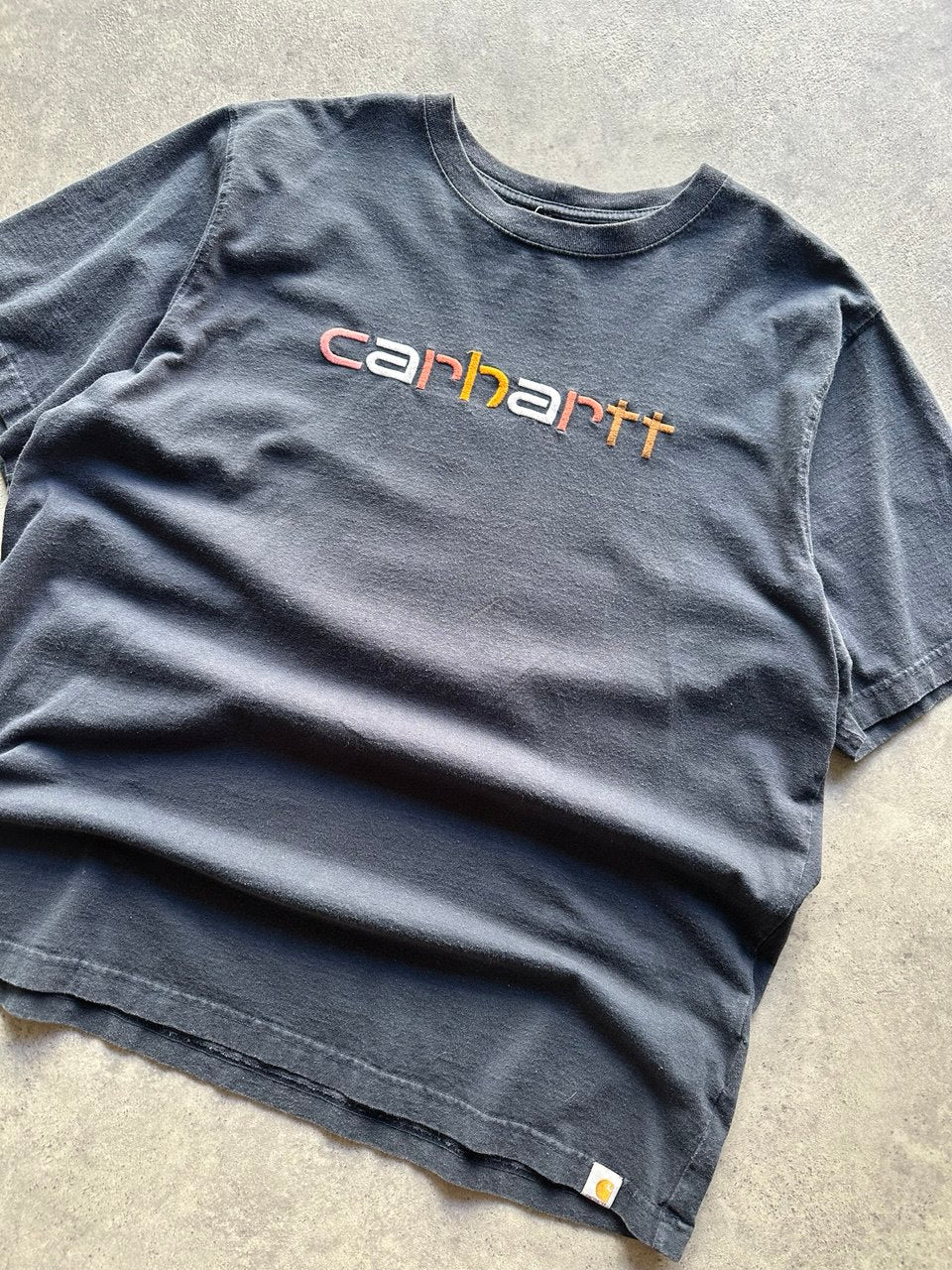 Carhartt T-shirt Big Logo Ricamato USA Uomo/Donna (XL)