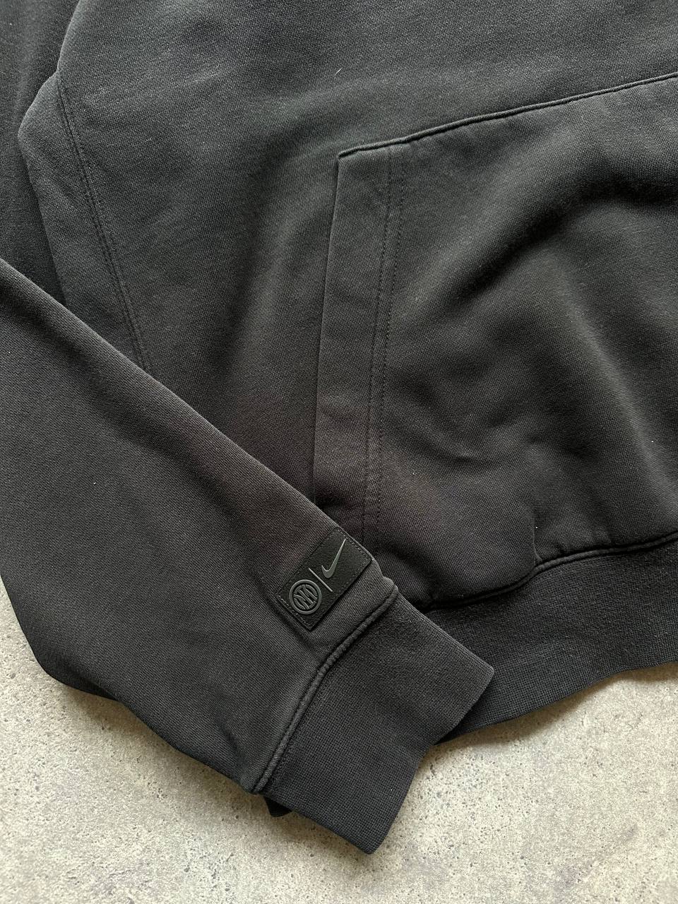 Nike Felpa Cappuccio Big Logo Inter Sweatshirt Uomo (L)