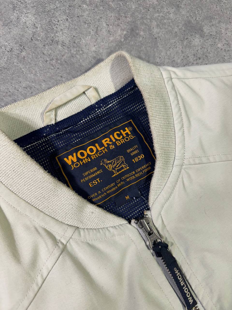 Woolrich Smanicato Logo Ricamato Gilet Uomo (M)