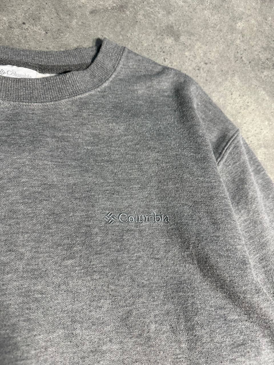 Columbia Felpa Girocollo Logo Ricamato USA Sweatshirt Uomo (L)