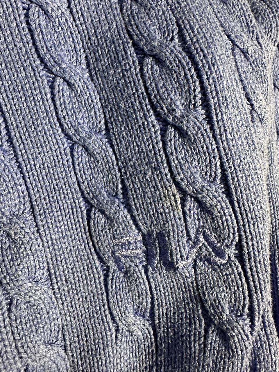 Fila Maglione Maglia Larga Collo a V Sweaters Uomo/Donna (M)