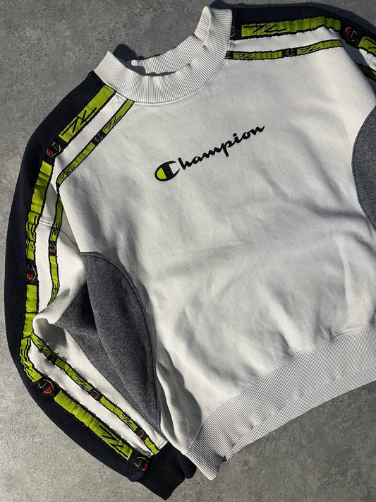 Champion Felpa Girocollo Big Logo Uomo/Donna (M)