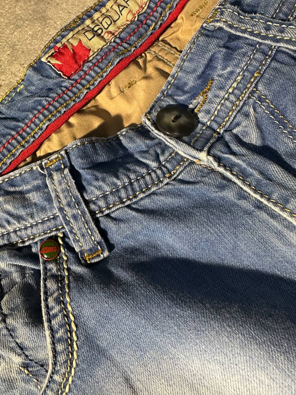 Dsquared2 Jeans Denim Vintage anni 2000 Regular Uomo (46 IT)