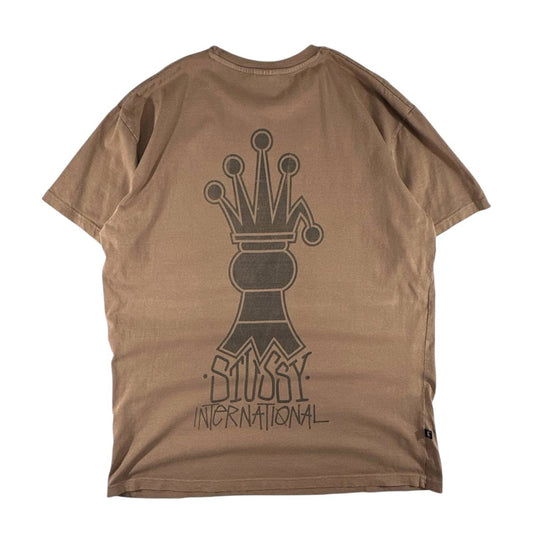 Stussy T-Shirt Crown Big Logo Vintage USA Uomo (L)