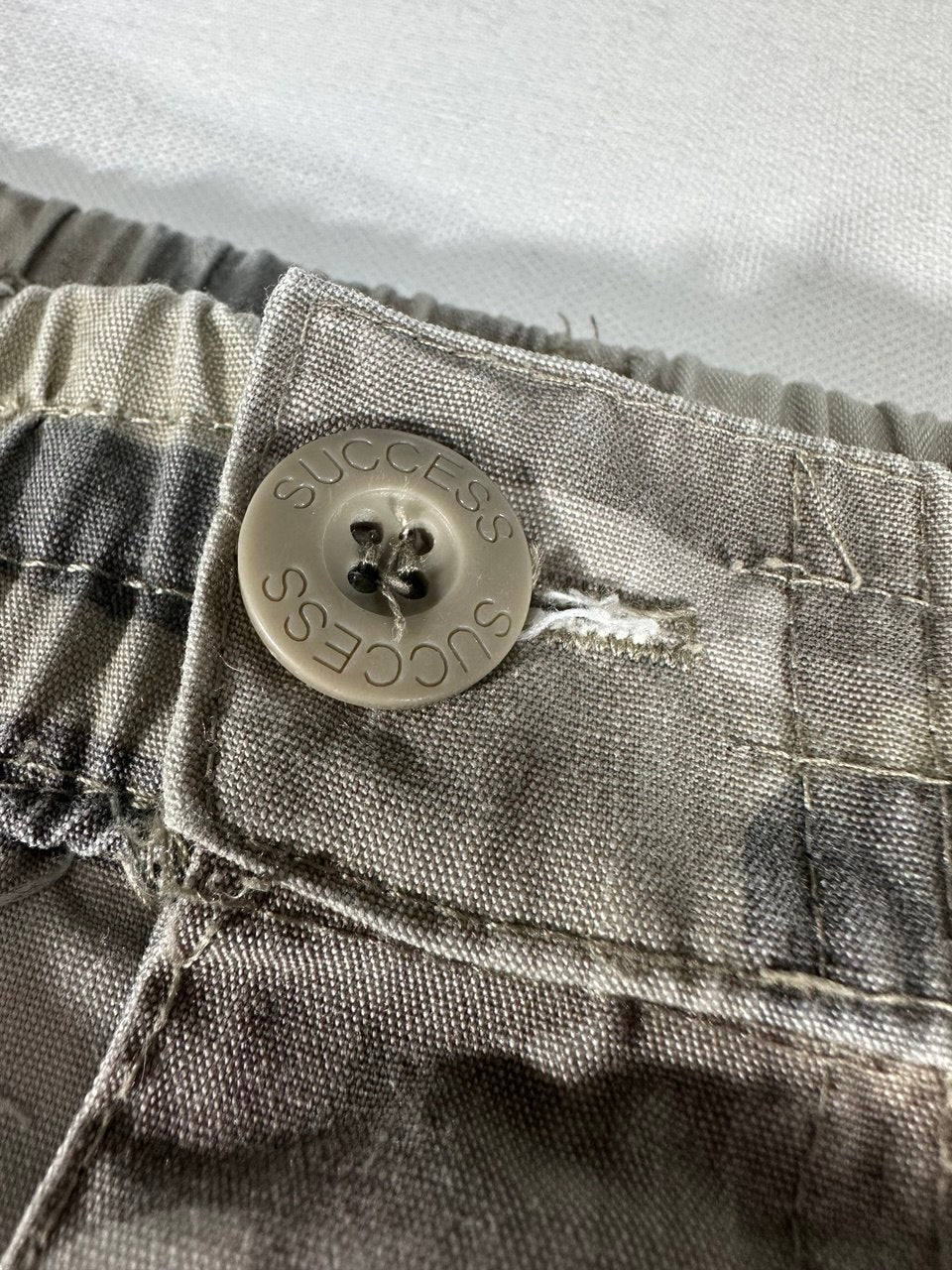 Diesel Cargo Shorts Y2K Camouflage Vintage Logo Ricamato Uomo (M/L)