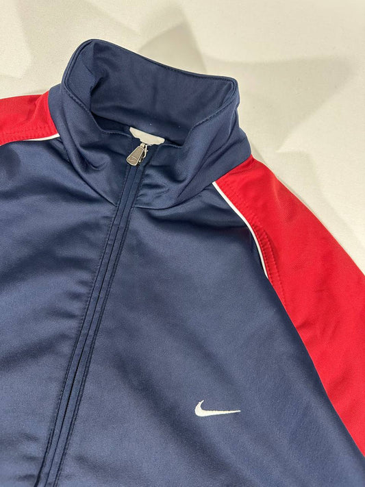 Nike Track Top Vintage Anni 2000 Logo Ricamato Uomo (XL)