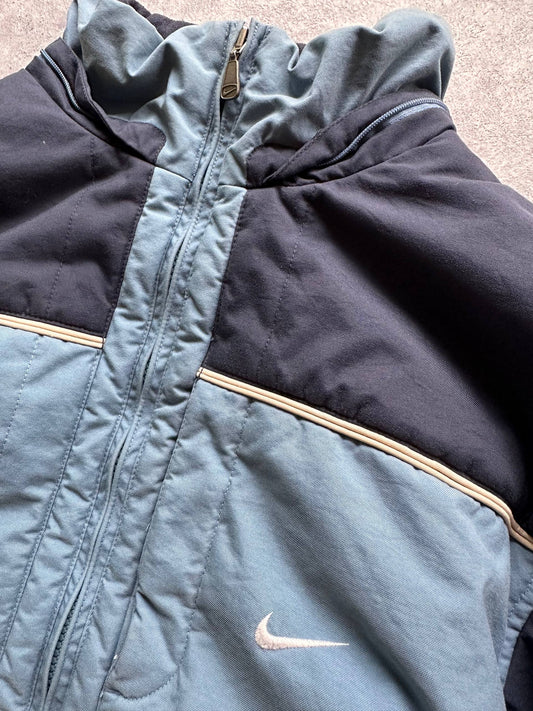 Nike Giubbino Imbottito Y2K Logo Ricamato USA Uomo (L/XL)