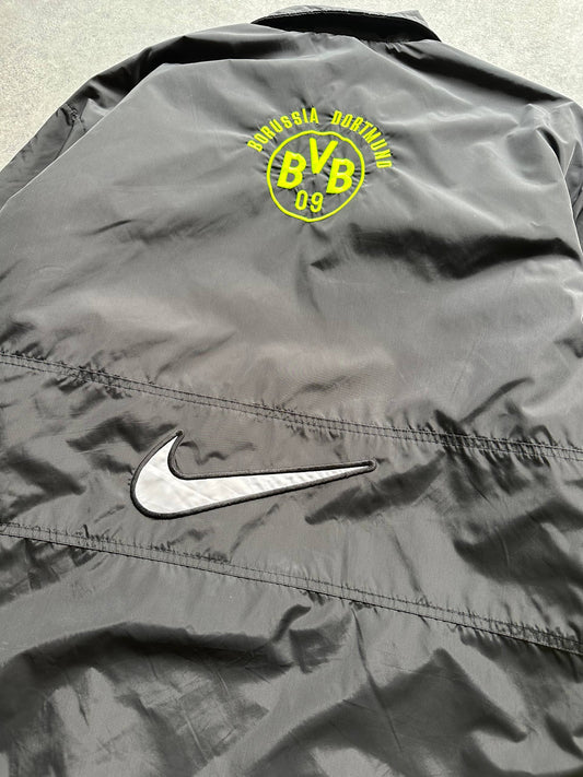 Nike Giubbino Vintage Borussia Dortmund anni '90 Logo Ricamato Uomo (XL)