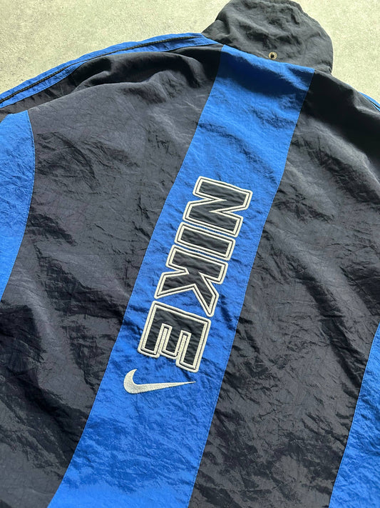 Nike Giubbino Vintage anni '80 Logo Ricamato Uomo (L/XL)