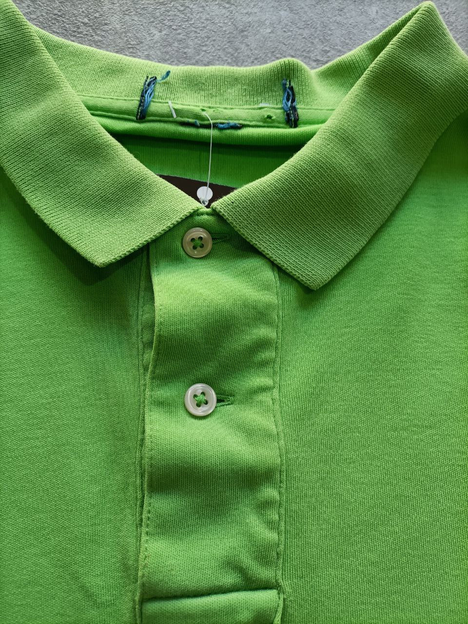 Polo Vintage Croppata Uomo – Verde Fluo Polo Ralph Lauren (Taglia L IT / Etichetta 2XL)