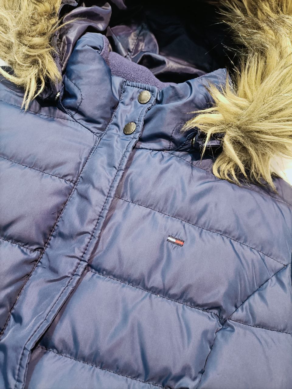 Hilfiger Denim - Giubbino Donna Imbottito con cappuccio Tommy Hilfiger (S)