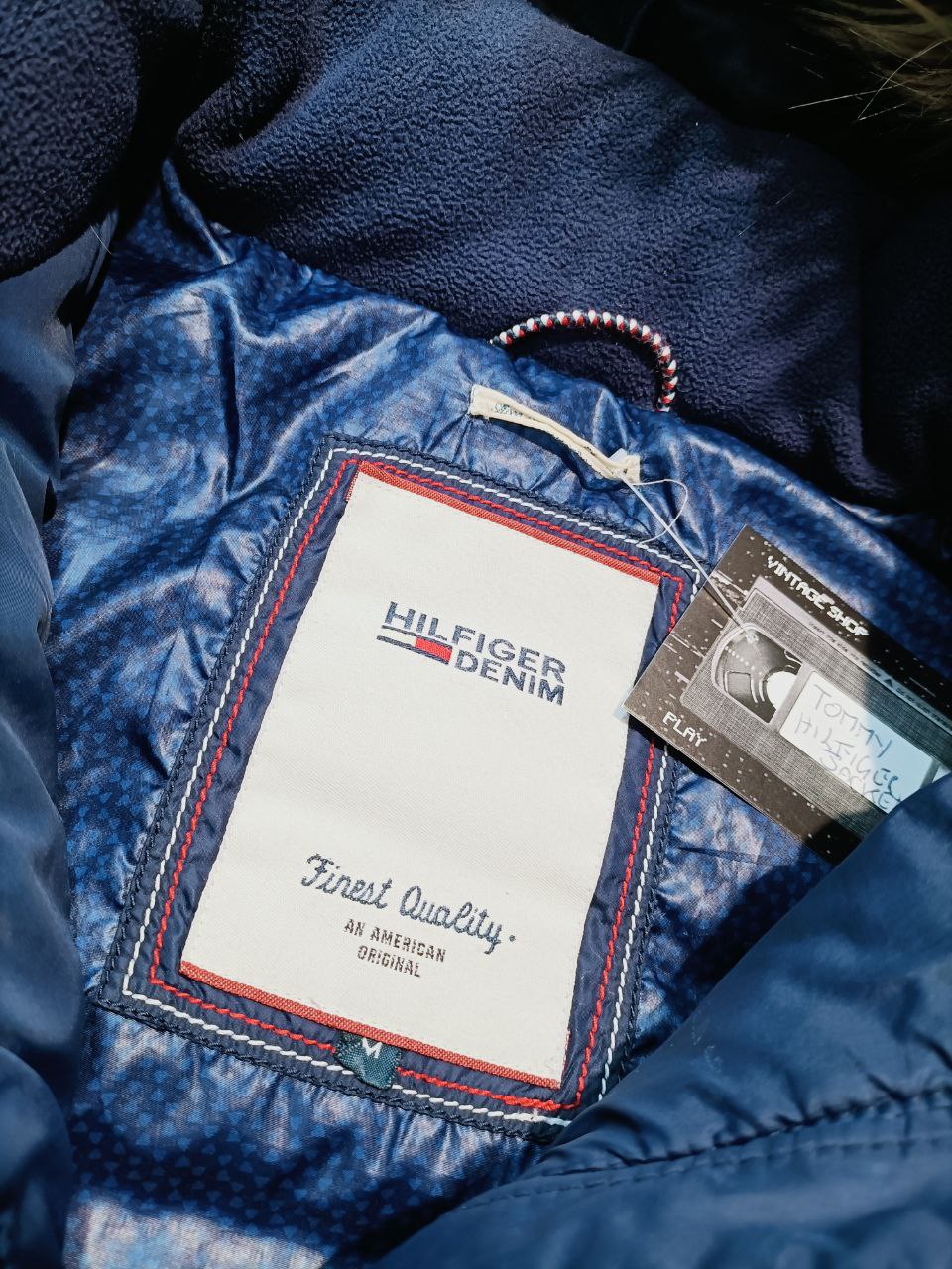 Hilfiger Denim - Giubbino Donna Imbottito con cappuccio Tommy Hilfiger (S)