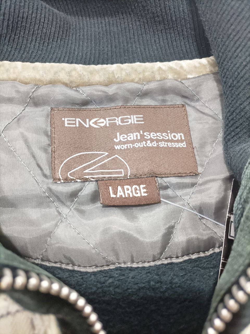 Energie Vintage Felpa Uomo Zip (L)