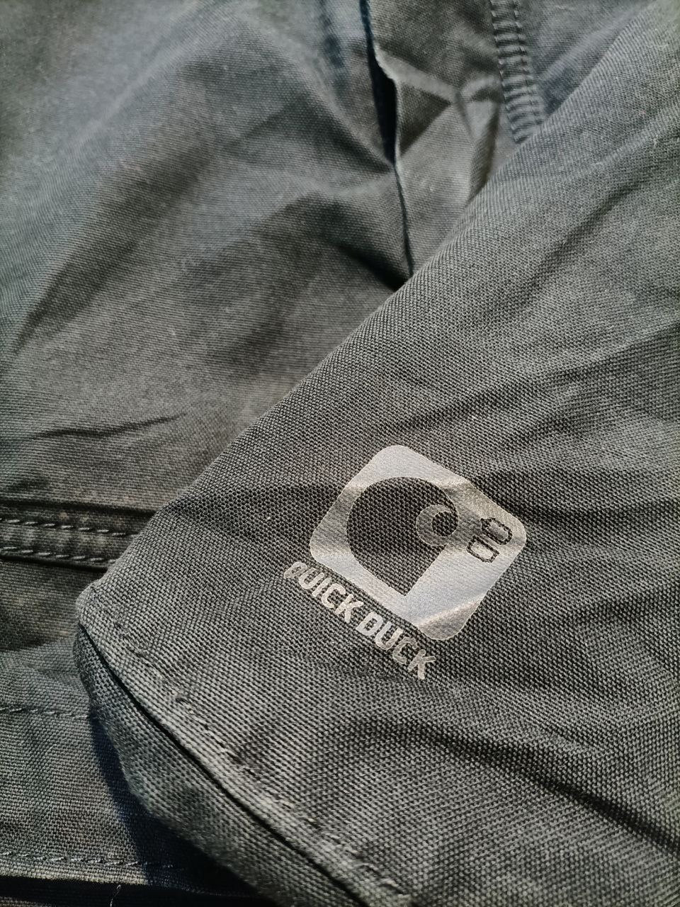 Carhartt - Giubbino Uomo Quick Duck Nero Imbottito (XL)