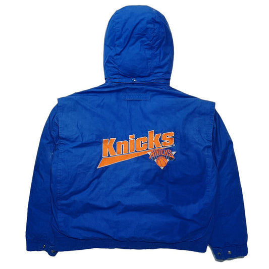 Knicks - Giubbino Bomber Vintage Uomo Jacket NBA Knicks Original Official (L)