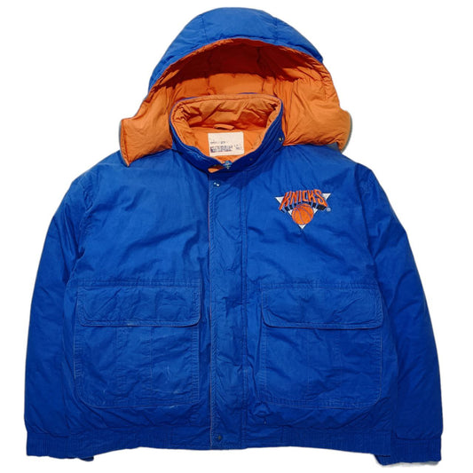 Knicks - Giubbino Bomber Vintage Uomo Jacket NBA Knicks Original Official (L)