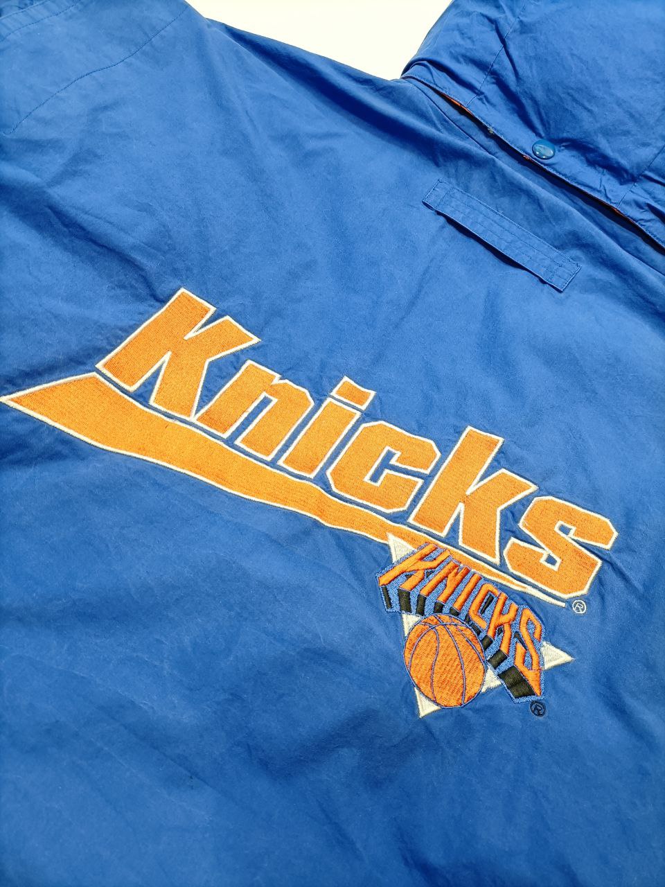 Knicks - Giubbino Bomber Vintage Uomo Jacket NBA Knicks Original Official (L)