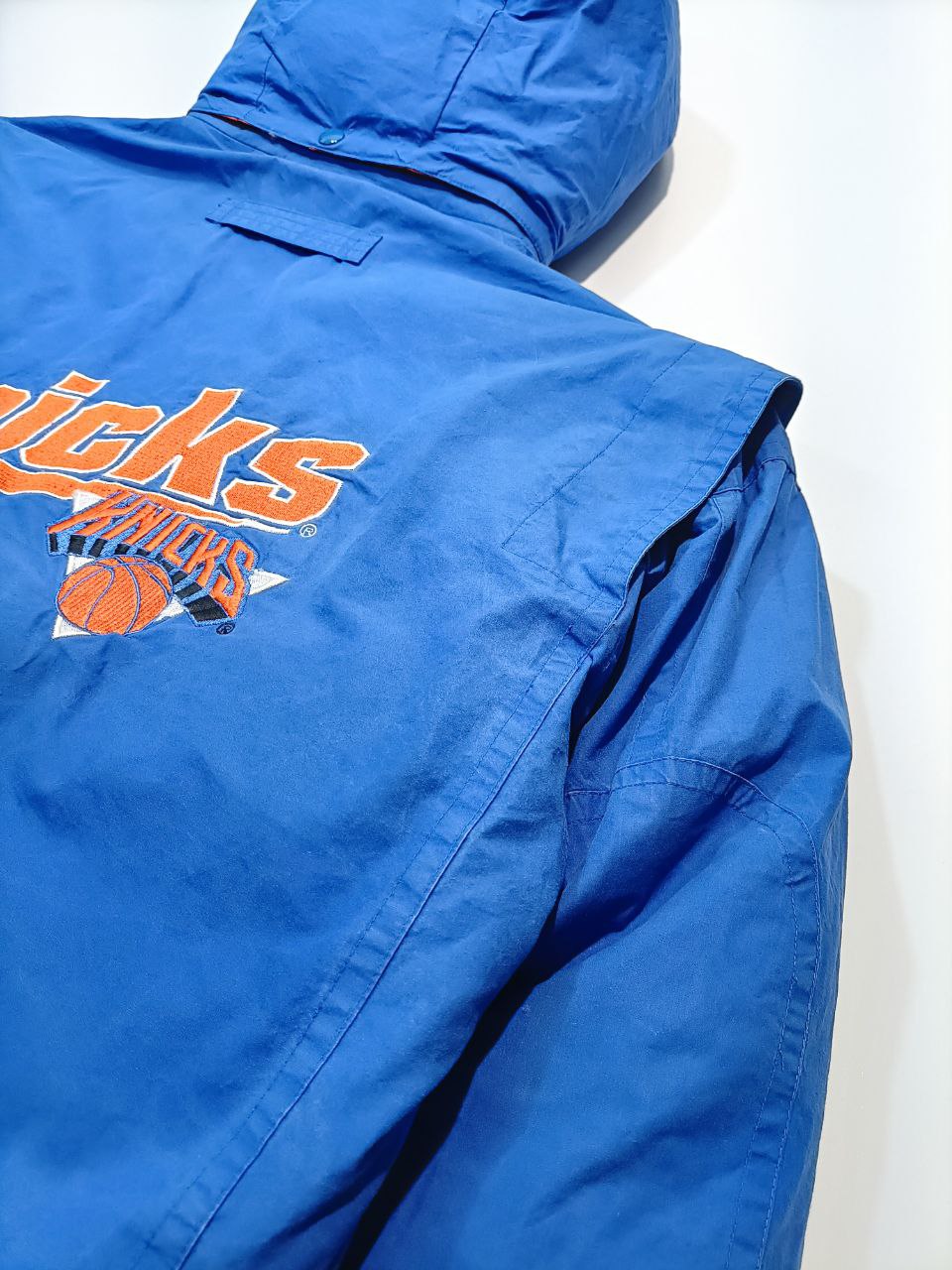Knicks - Giubbino Bomber Vintage Uomo Jacket NBA Knicks Original Official (L)
