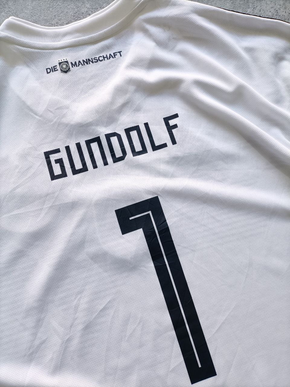 Adidas Maglia Da Calcio FIFA Germania Bianca E Nera (2XL)