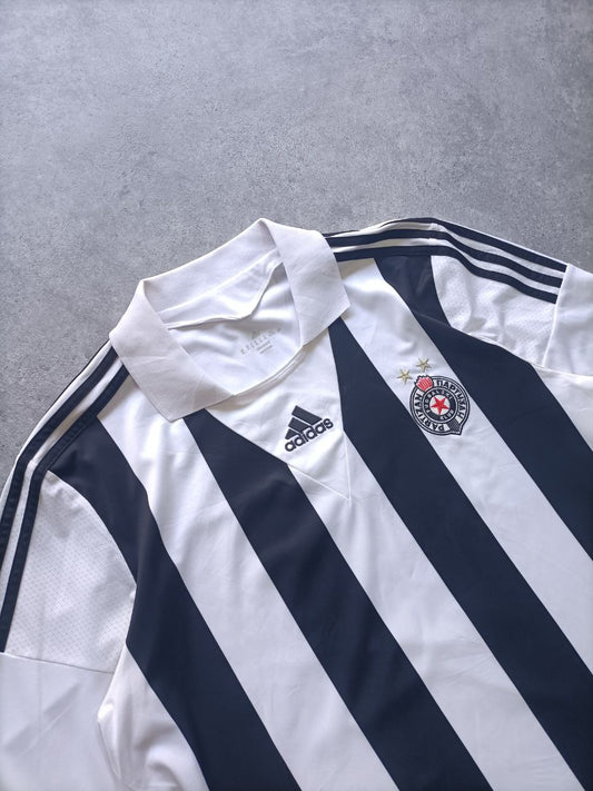 Adidas Maglia Calcio Partizan Belgrado 2013/14 a Strisce (XL)