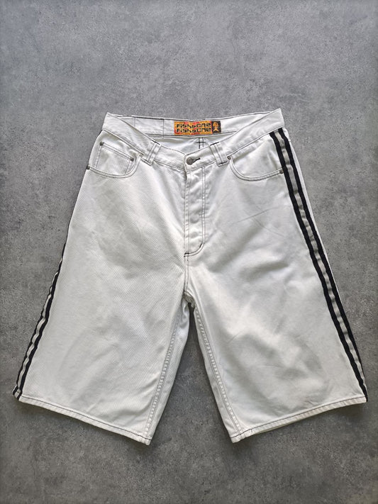 Jorts Y2K Fishbone Vintage Shortts (Taglia 46/48 – L Uomo)