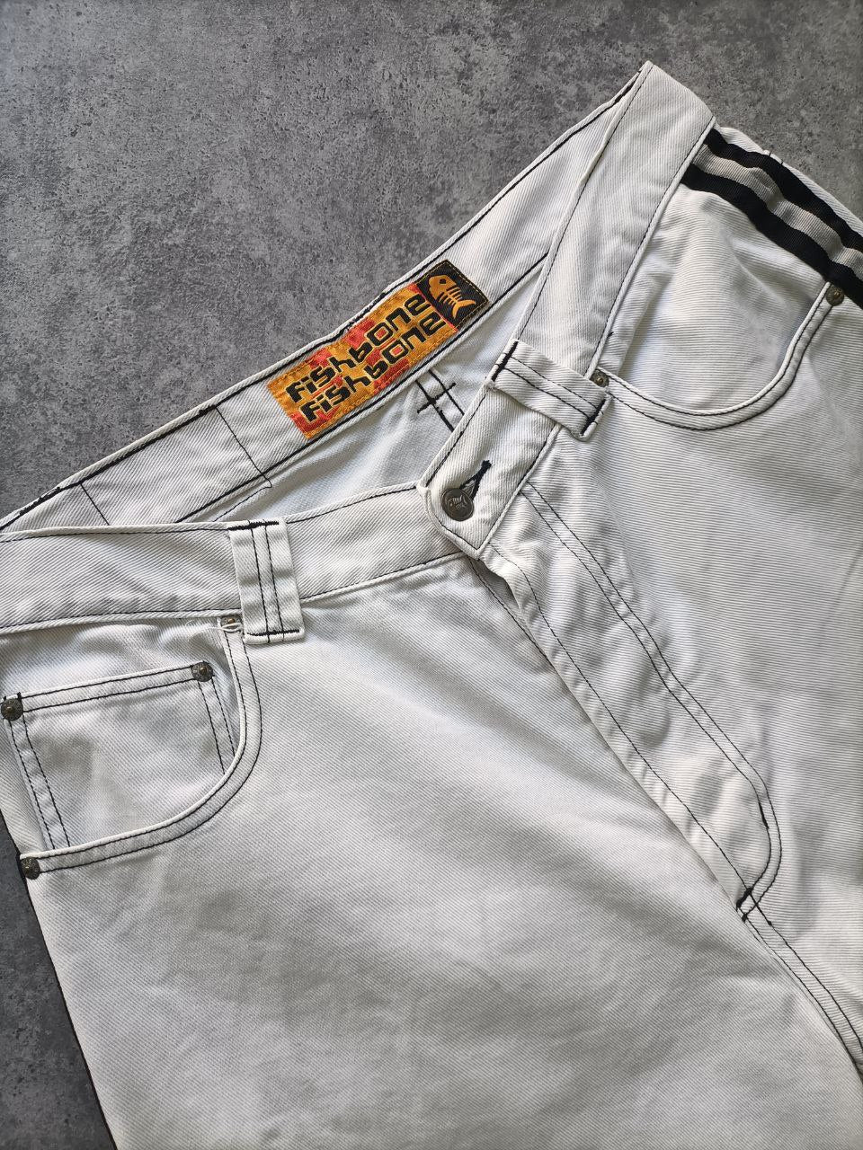 Jorts Y2K Fishbone Vintage Shortts (Taglia 46/48 – L Uomo)