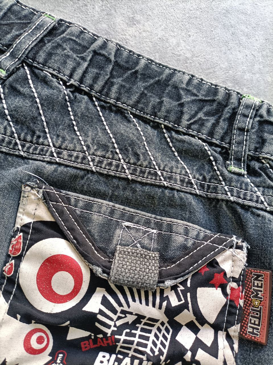 Jorts Hell Men Y2K Uomo/Donna (Taglia 44 – S/M)
