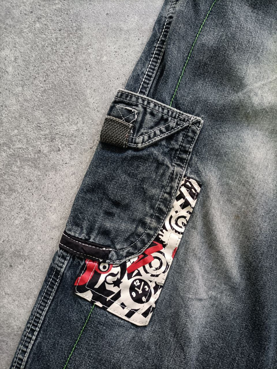 Jorts Hell Men Y2K Uomo/Donna (Taglia 44 – S/M)
