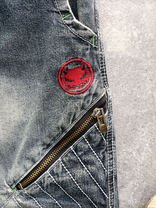 Jorts Hell Men Y2K Uomo/Donna (Taglia 44 – S/M)