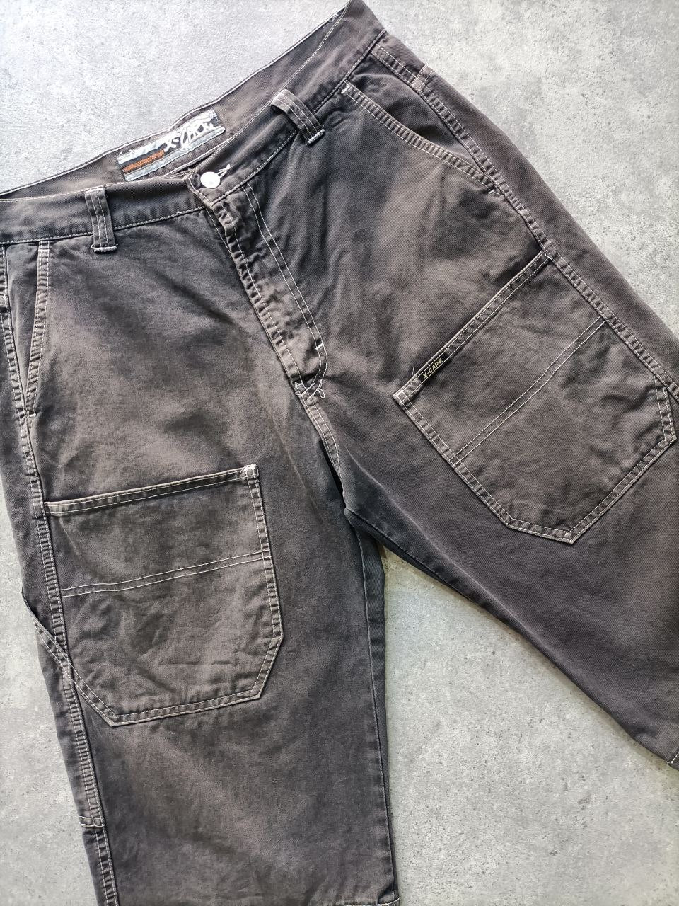 90's Hip Hop Jorts - Shorts Uomo Logo Cucito ( 48 )