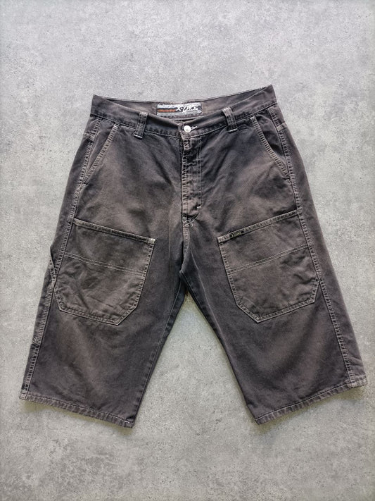 90's Hip Hop Jorts - Shorts Uomo Logo Cucito ( 48 )