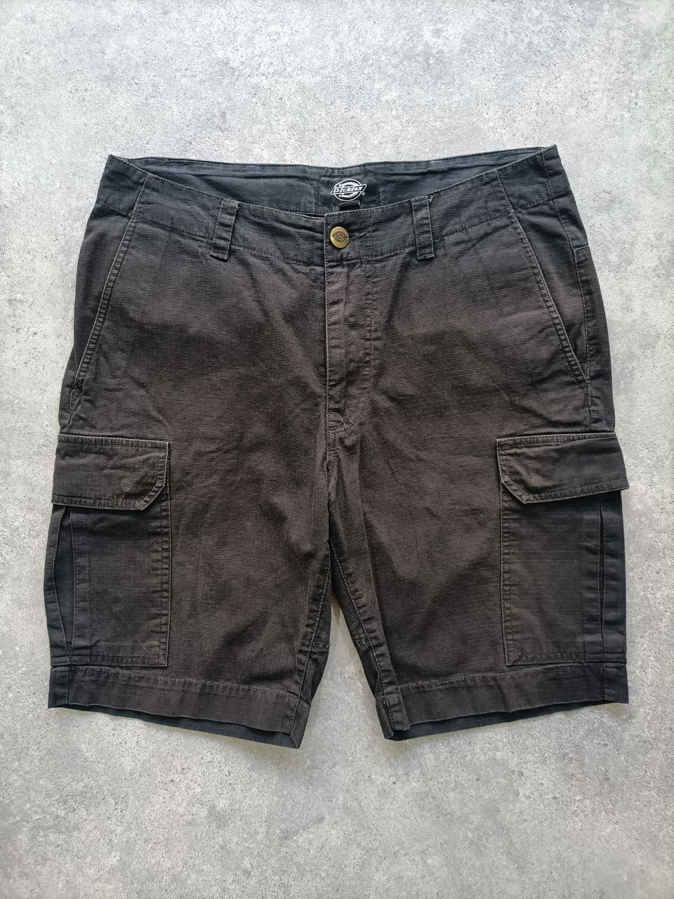 Dickies Cargo Shorts Neri – Uomo Vintage Streetwear (Taglia 46 ITA)