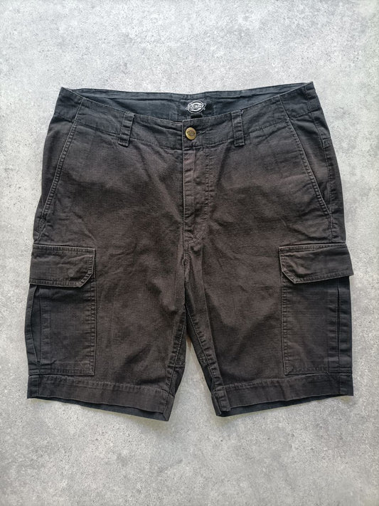 Dickies Cargo Shorts Neri – Uomo Vintage Streetwear (Taglia 46 ITA)