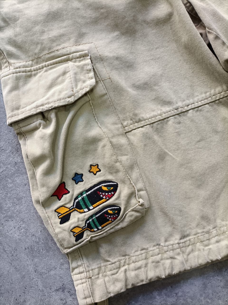 Vintage Cargo Shorts Minute Mirth Denim – Uomo (Taglia 44 IT )