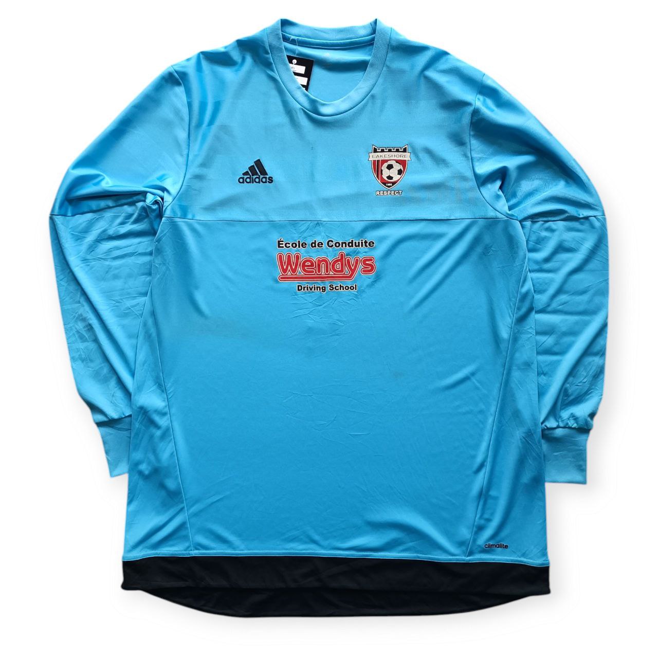 Adidas Jersey Manica Lunga Uomo – Calcio Vintage Raso (Taglia XL IT)