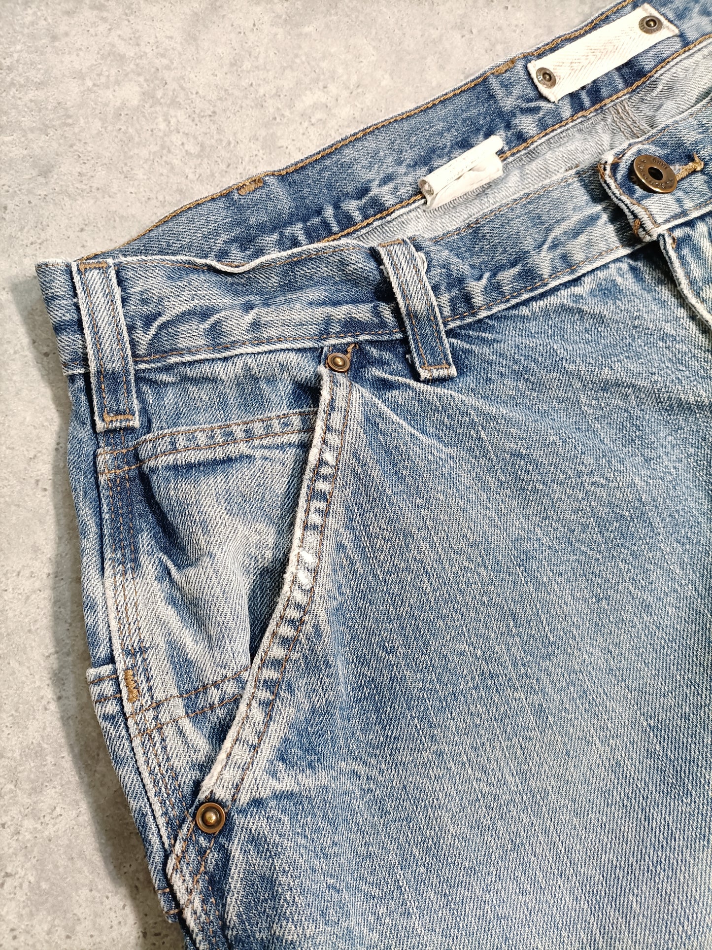 Carhartt Raro Jeans Carpenter anni '90 Denim USA Uomo (50 ITA)