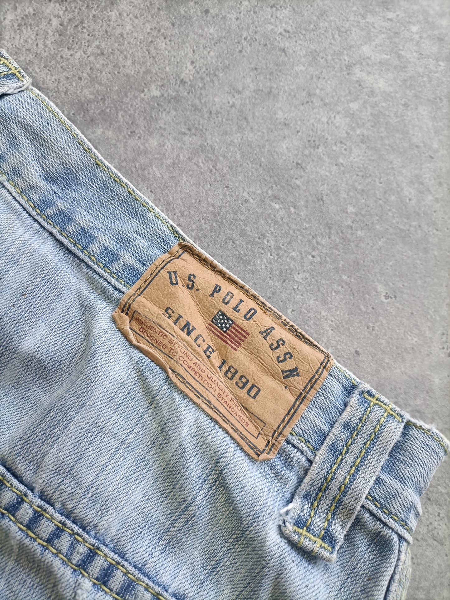 Polo Ralph Lauren Short Vintage Jeans USA Uomo (48 IT)