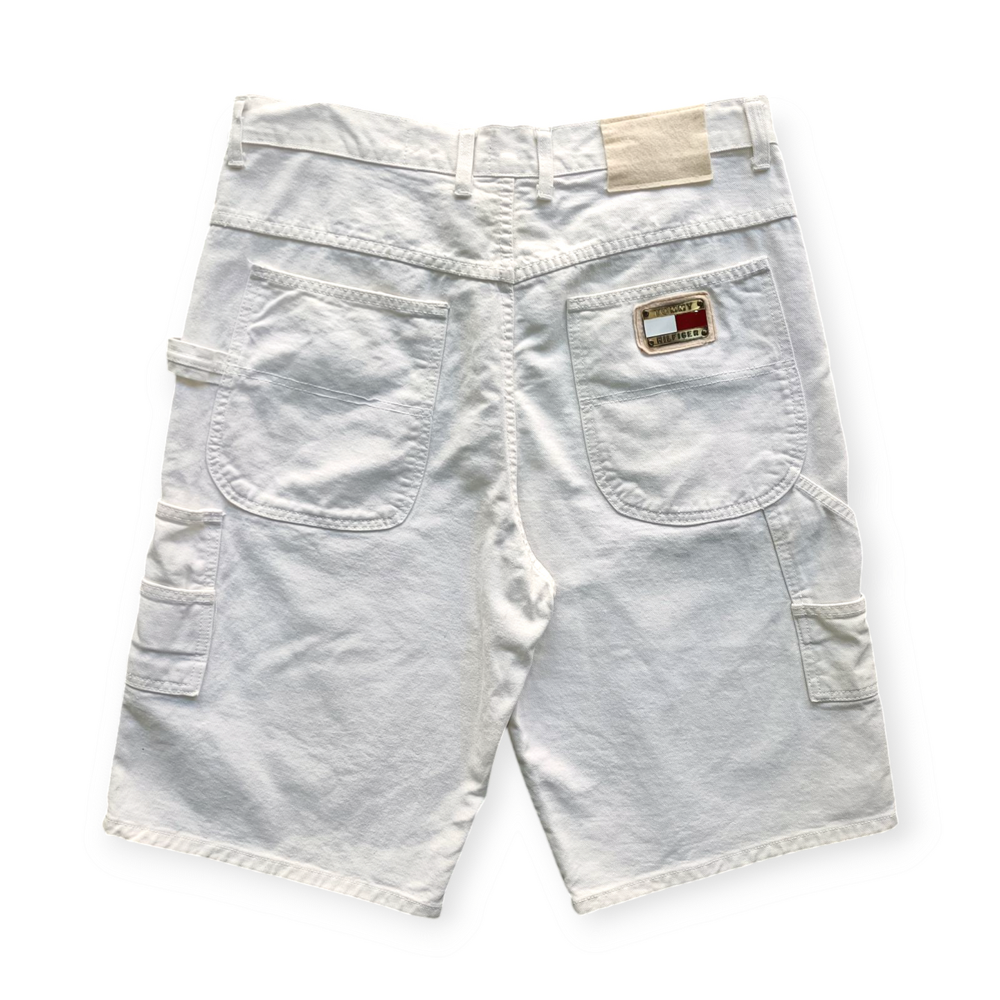 Tommy Hilfiger Shorts Carpenter Logo Cucito USA Uomo (48 IT)