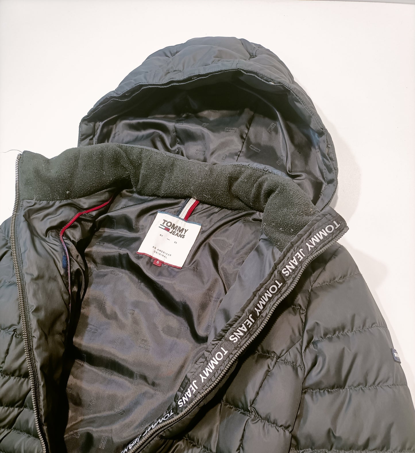 Tommy Jeans - Giubbino Lungo Imbottito Donna (S)