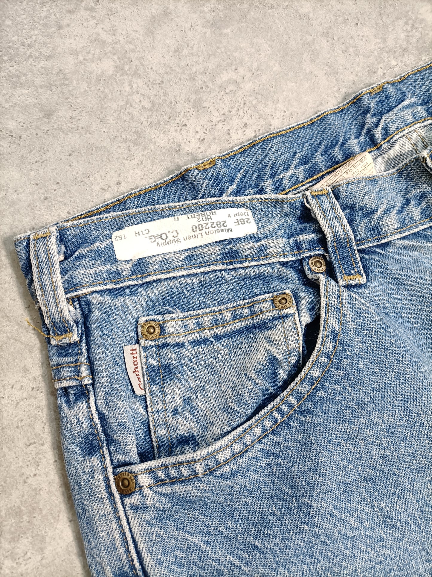 Carhartt Jeans Vintage USA Denim Uomo (50 IT)
