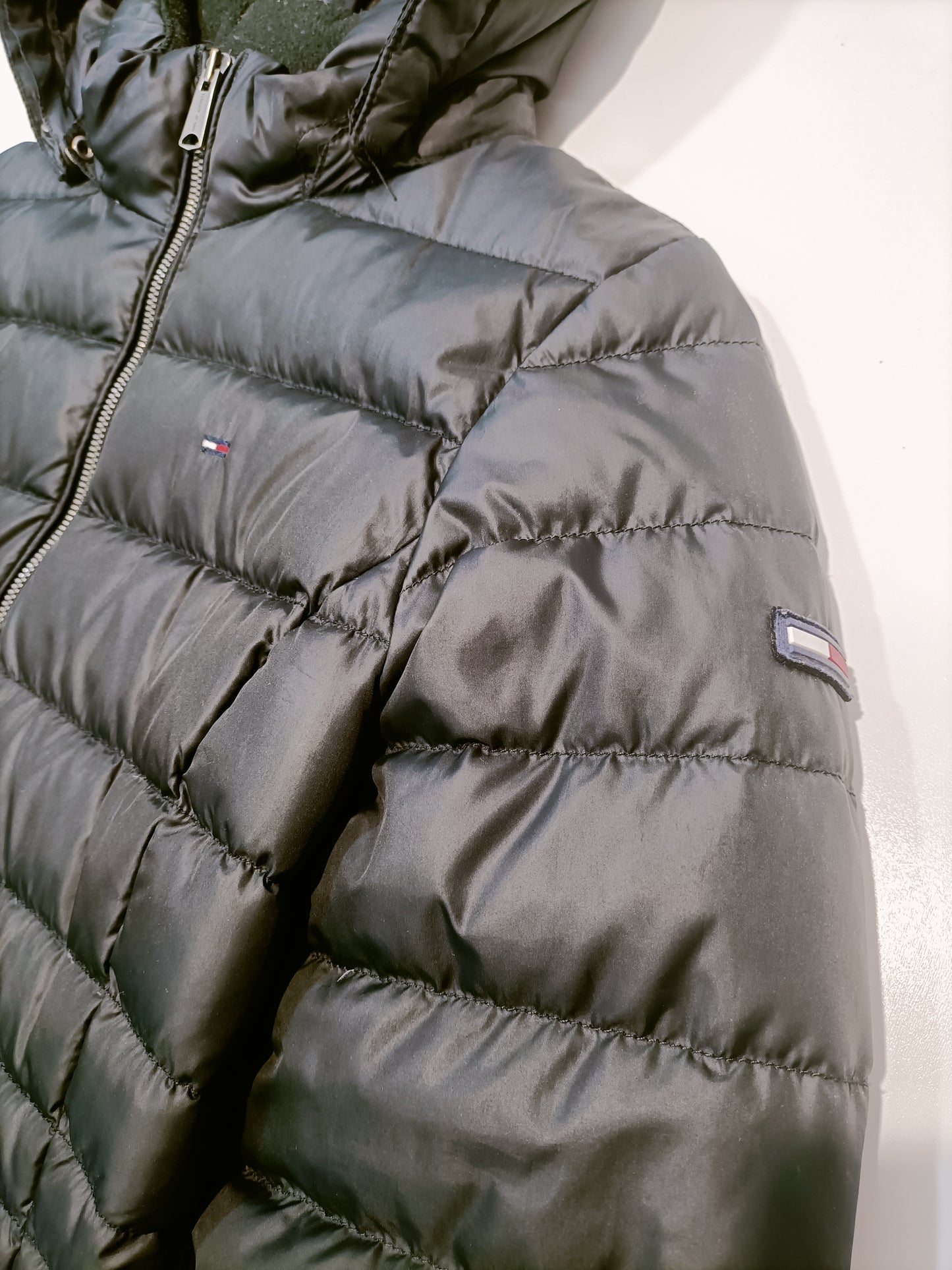 Tommy Jeans - Giubbino Lungo Imbottito Donna (S)