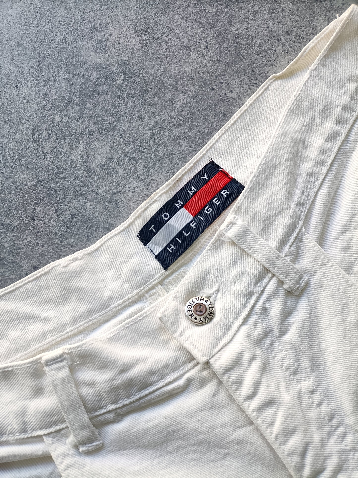 Tommy Hilfiger Shorts Carpenter Logo Cucito USA Uomo (48 IT)