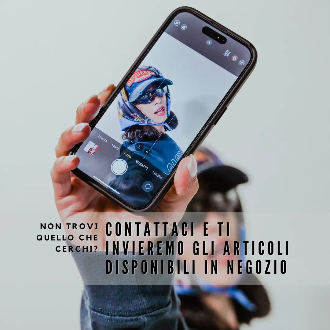 Contattaci e ti invieremo gli articoli disponibili in negozio
