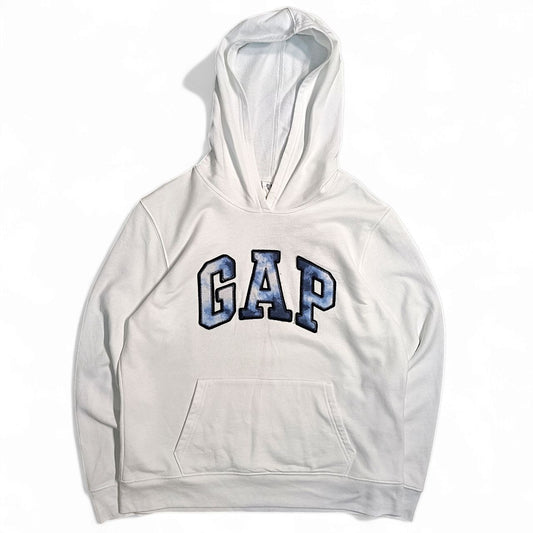 Gap Felpa con Cappuccio Big Logo USA Hoodie Uomo (M)