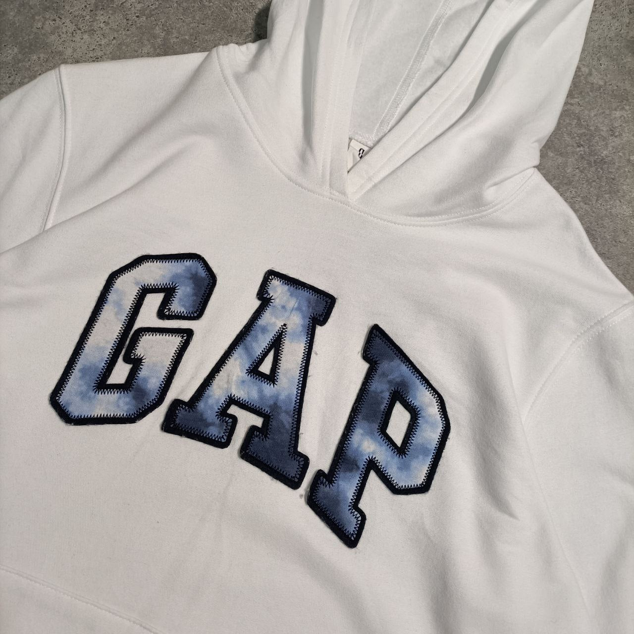 Gap Felpa con Cappuccio Big Logo USA Hoodie Uomo (M)