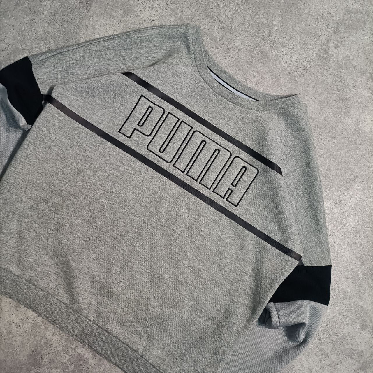 Puma Felpa Girocollo Big Logo Hoodie Uomo (M)