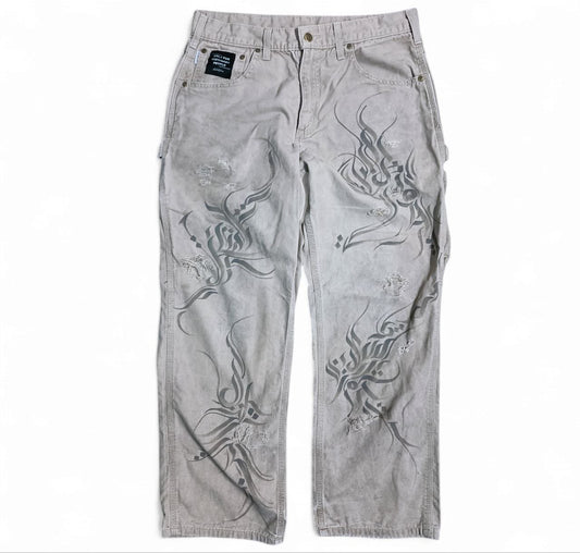 Only For Visionary People Carhartt Pantalone Carpenter Rework Uomo (47 IT - 33 US)